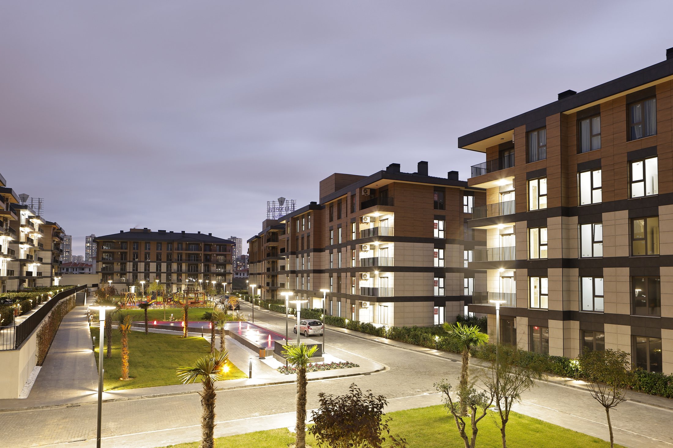 Luxera Nevbahar gece görünümü